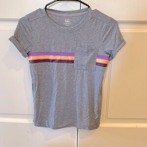 Athleta girl grey T-shirt